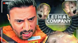 TRABAJANDO EN EL ESPACIO CON HORRIBLES CRIATURAS! LETHAL COMPANY