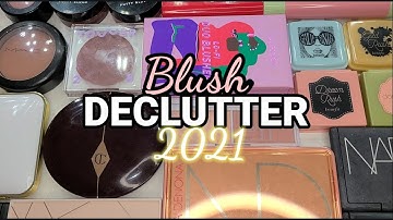 BLUSH COLLECTION DECLUTTER 2021 (+ SWATCHES)