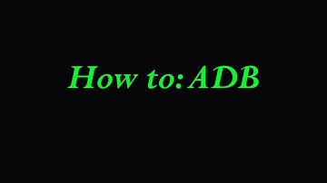 ADB How to: Linux Installation (advanced)
