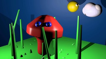 Mushroom Blender Animation