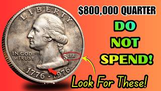 U.S QUARTER DOLLAR COIN WORTH 800,000+ | THESE QUARTERS MOST EXPENSIVE MOST VALAUBLE!