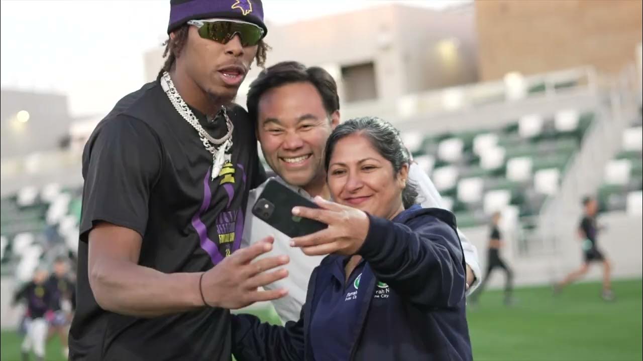 Justin Jefferson Camp Irvine, CA 2022 YouTube
