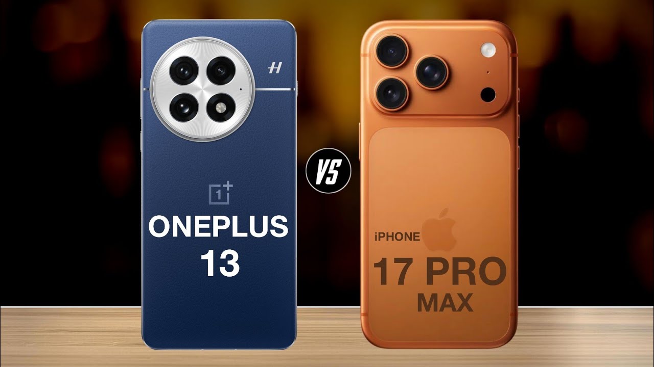 Oneplus 13 vs iphone 17 pro max - full comparison 🔥 which one is