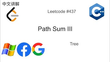 树的路径和3 Leetcode 437. Path Sum III in C++