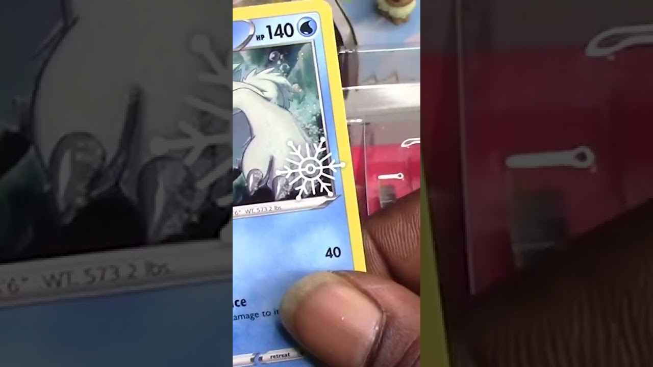 Beartic Pokemon TCG Holiday Calendar card!