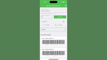 Generate Barcodes Instantly with Your Phone! 📱 Easy Tutorial #shorts