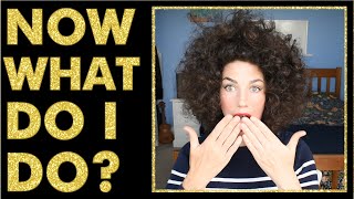 1950s PIN UP HAIR:  I tried following the His Vintage Touch tutorial