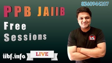 JAIIB PPB 2021 Free Live Class English - 16 | Principles and Practices of Banking 🔥🔥🔥