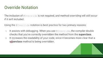 AP CS A Unit 9 Lesson 3 - Overriding Methods