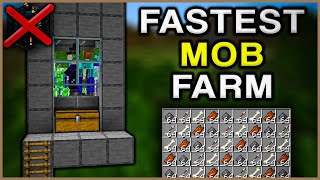 EASY 1.20 Mob Farm for Minecraft Bedrock (NO Spawner)
