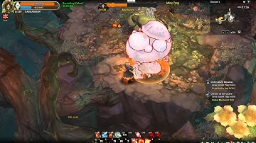 Tree Of Savior - Solo Elementalist vs Mushwort Boss
