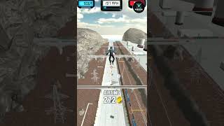 Android Bike Jump Game Try 10 #shorts #androidgame #bikejumpgame #flyinggame screenshot 3