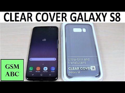 CLEAR COVER Samsung Galaxy S8, S8+ | Unbox