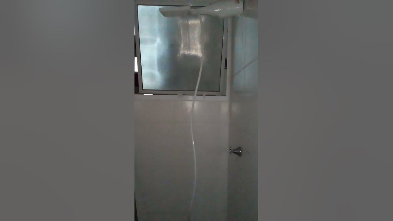 Malfunctioning shower in the dark YouTube