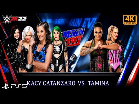 FULL MATCH - Kacy Catanzaro with Scarlett, IO Shirai, and Shotzi vs. Tamina with Lana: Main Event