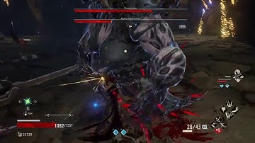 CODE VEIN Network Test: Stonecrusher & Raging Noblewoman (Depths)