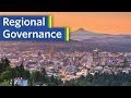 Which U.S. city is the closest to a true regional government?