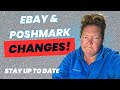 More EBay and Poshmark Changes - Happening Now! And in 2026! #reseller #updates