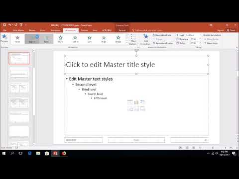02 Apply animations to all slides in powerpoint - YouTube