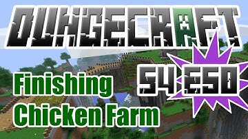 Tekkit & FTB - DungeCraft - Automated Chicken Farm w Sentry - S4 E50
