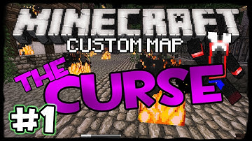 Minecraft Custom Map - The Curse - Part 1 - Everything Is On Fire! (ADV/SURV Map)