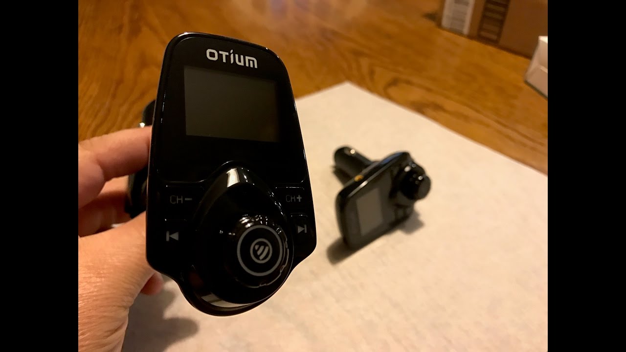 Otium® FM Transmitter Wireless In-Car Bluetooth Receiver Stereo