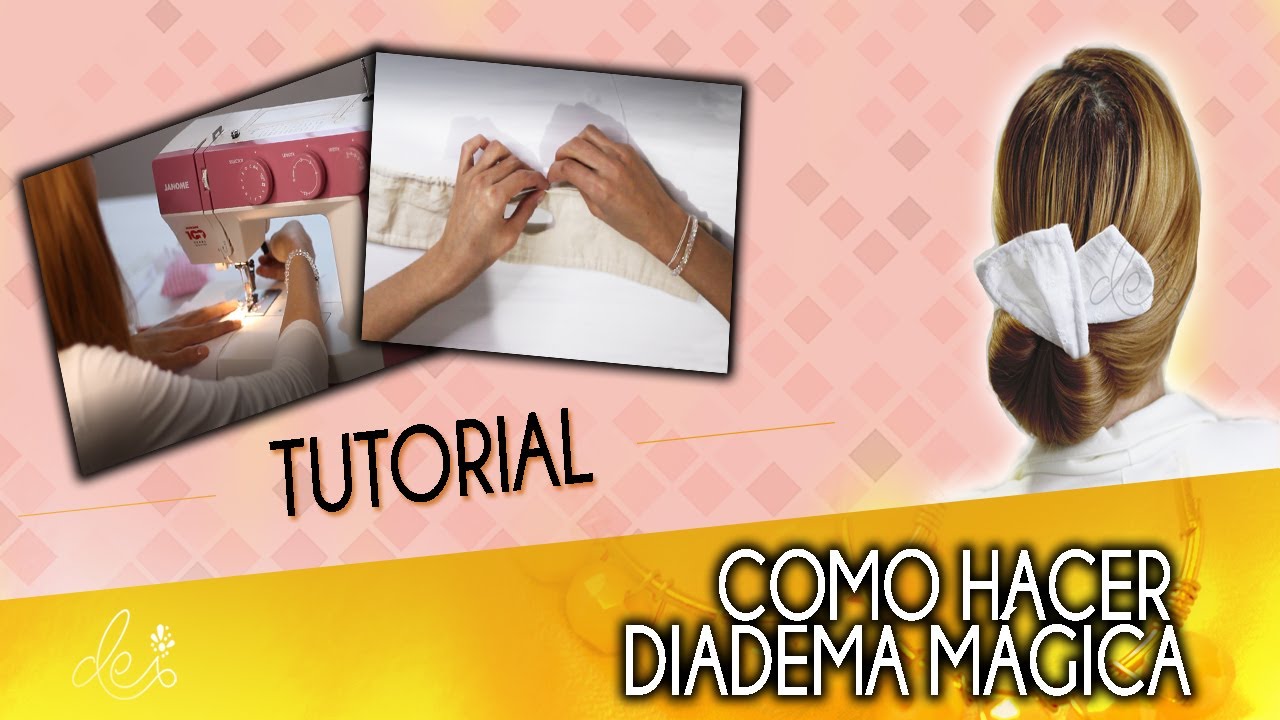 Diadema Mágica - Moño para el Cabello  || DIY Fácil de hacer 🎀 Magic Bun