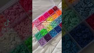 Clay bead bracelet TikTok compilation