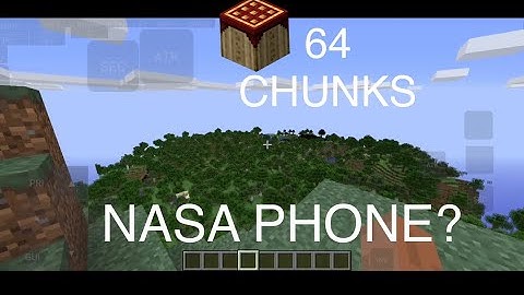 64 chunks Pojavlauncher 300+ FPS NASA phone?
