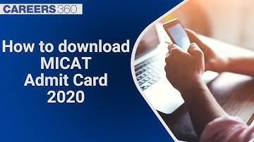 How to Download MICAT I 2020 Admit Card?