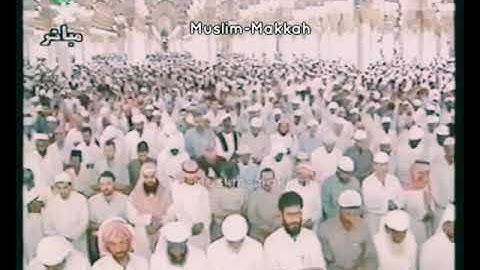 سورة الإنفطار من صلاة المغرب بالمسجد النبوي  ١٤١٩ هـ -  #عبدالمحسن_القاسم