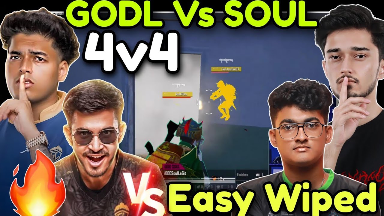 JONATHAN Vs GOBLIN 🔥 Godl Vs Soul 4v4 Fight 😲 Easy Wiped - YouTube