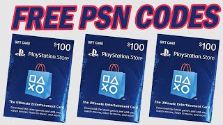 Free PSN Codes 2023  How I Get Free PS4 Games PSN Gift Card
