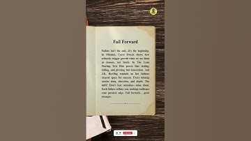 Fail Forward: How Embracing Failure Unlocks Growth, Resilience & Real Success | #shorts