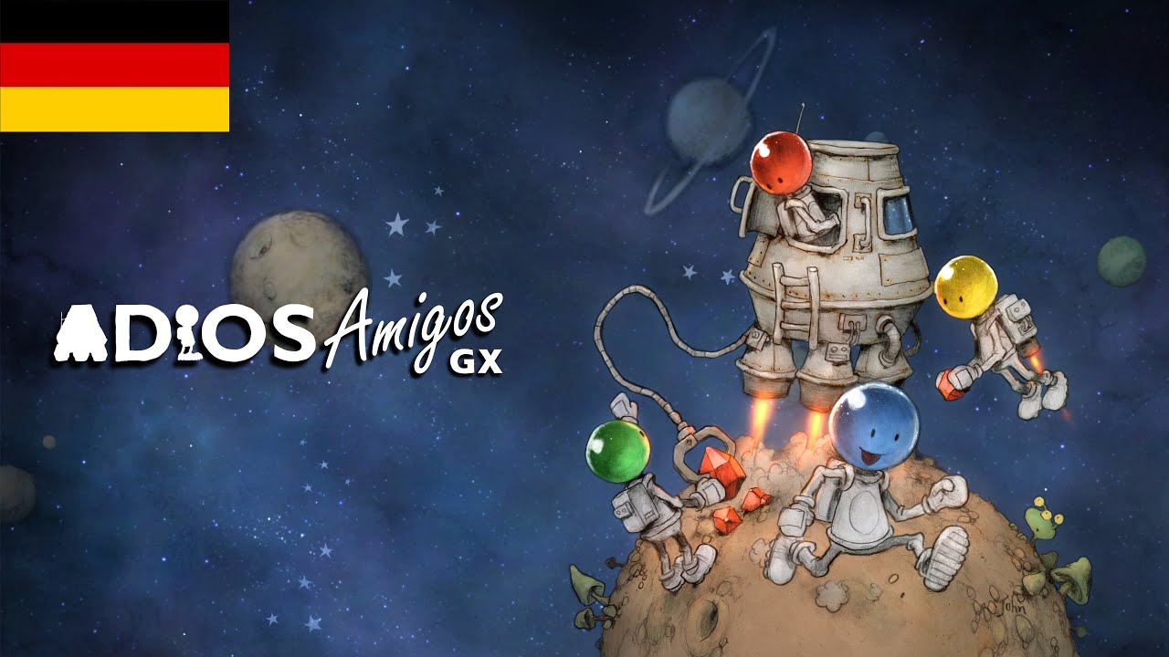 ADIOS Amigos: Galactic Explorers | First Look | Steam | PC | Deutsch | Indie | Space | Singleplayer