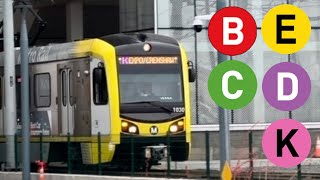 Los Angeles Metro Light Rail and Subway Train Compilation - Part 43