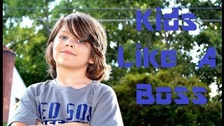 Kids Like A Boss (Kid GIF's w/ Sound) | ____LikeABoss