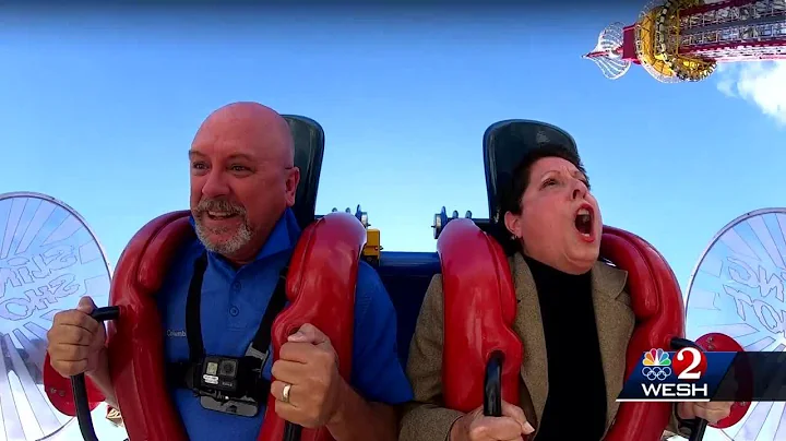 Michelle Meredith on slingshot ride