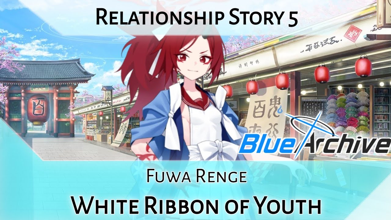 Renge Relationship Story 5 - White Ribbon of Youth (Blue Archive)
