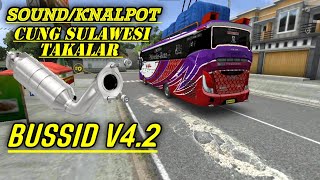 Share❗ Kodename Sound/Knalpot CUNG SULAWESI TAKALAR Bus simulator indonesia V4.2