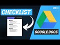 How To Turn A Boring Checklist Into An Epic Cheat Sheet Graphic! | Google Docs Tutorial