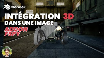 Incruster un objet 3D dans une Image grâce à l