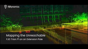 FJD P1 3D Lidar Scanner X extension pole | Manhole Scanning