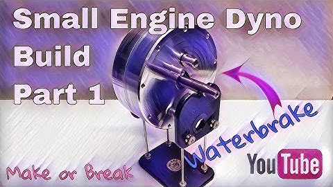 2 stroke Small Engine Waterbrake Dyno Part 1 for Zenoah, Losi 5ive t, Hpi Baja