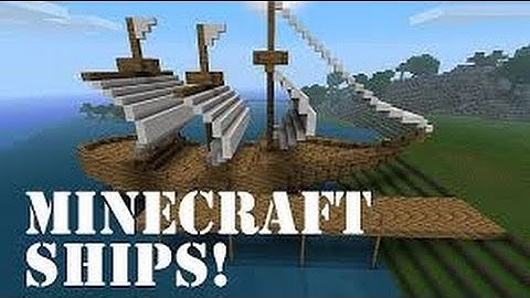 Minecraft Mod Showcase: Archimedes Ships Mod [1.6.2] [Forge]