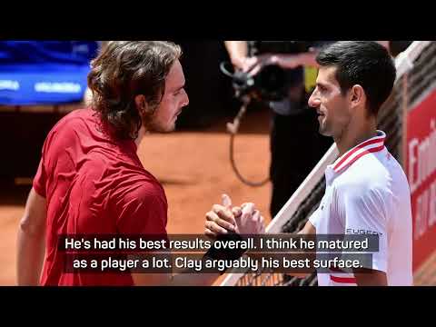 Djokovic and Tsitsipas speak about facing each other in the French Open Final