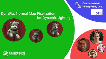 DynaPix: Normal Map Pixelization for Dynamic Lighting (SIGGRAPH 2022 Posters)