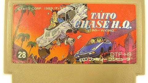 Taito Chase HQ - Nintendo Famicom