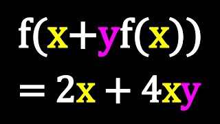 A Nice Homemade Functional Equation