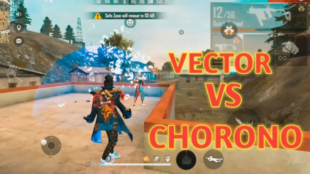 Double Vector VS Chrono with SOLO VS DUO 😂